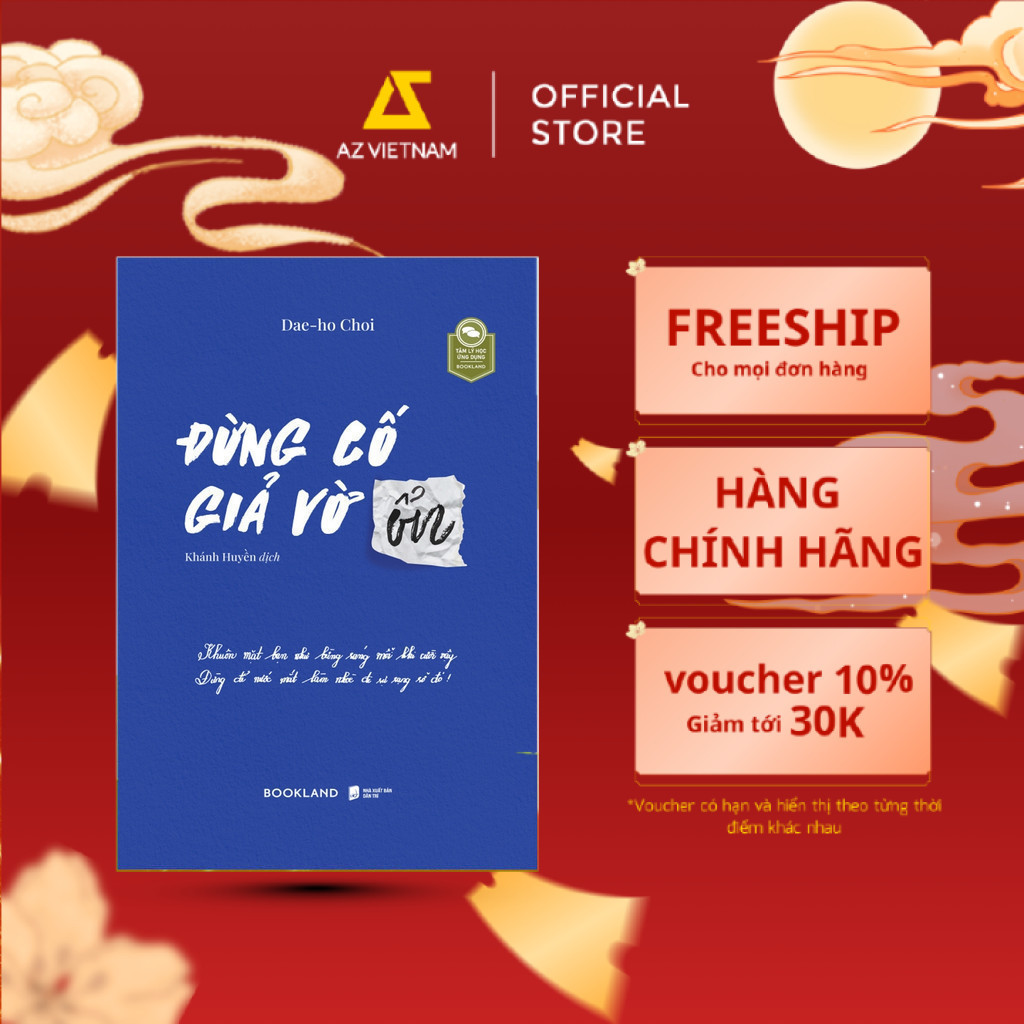 Sách - Đừng Cố Giả Vờ Ổn