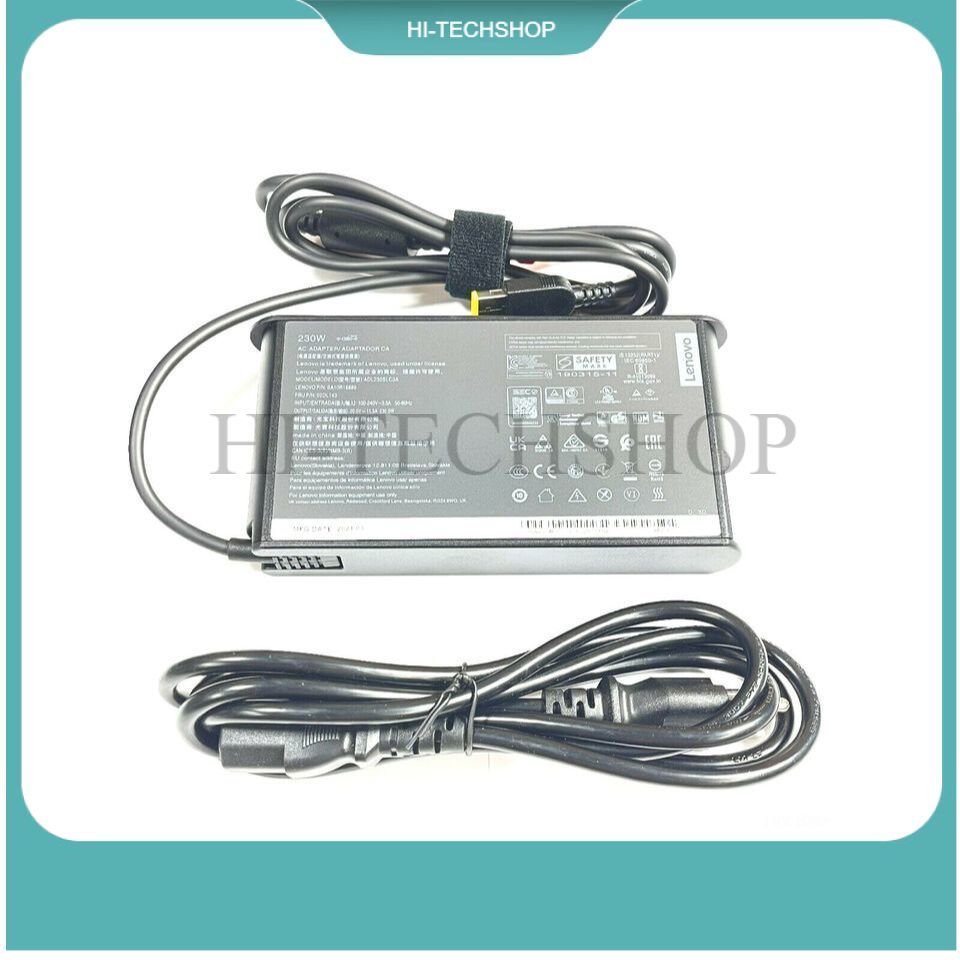 ⭐ ⭐ [ZIN] Sạc laptop Lenovo Legion ThinkPad P50 P51 P51 P52 P53 230W Chân USB