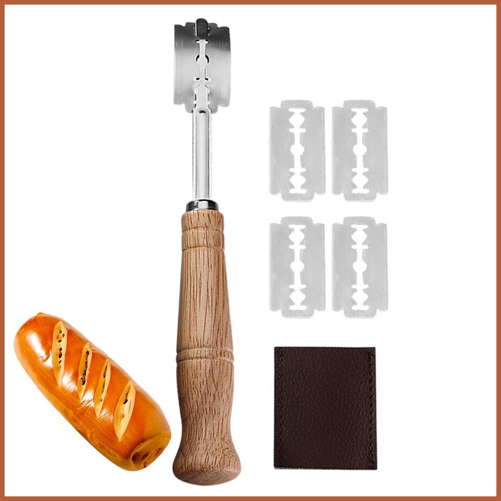 Thép không gỉ Bánh mì Lame Bánh mì Dao Lame Dụng cụ bắn tỉa Bánh mì Công cụ ghi bàn với máy cắt có t