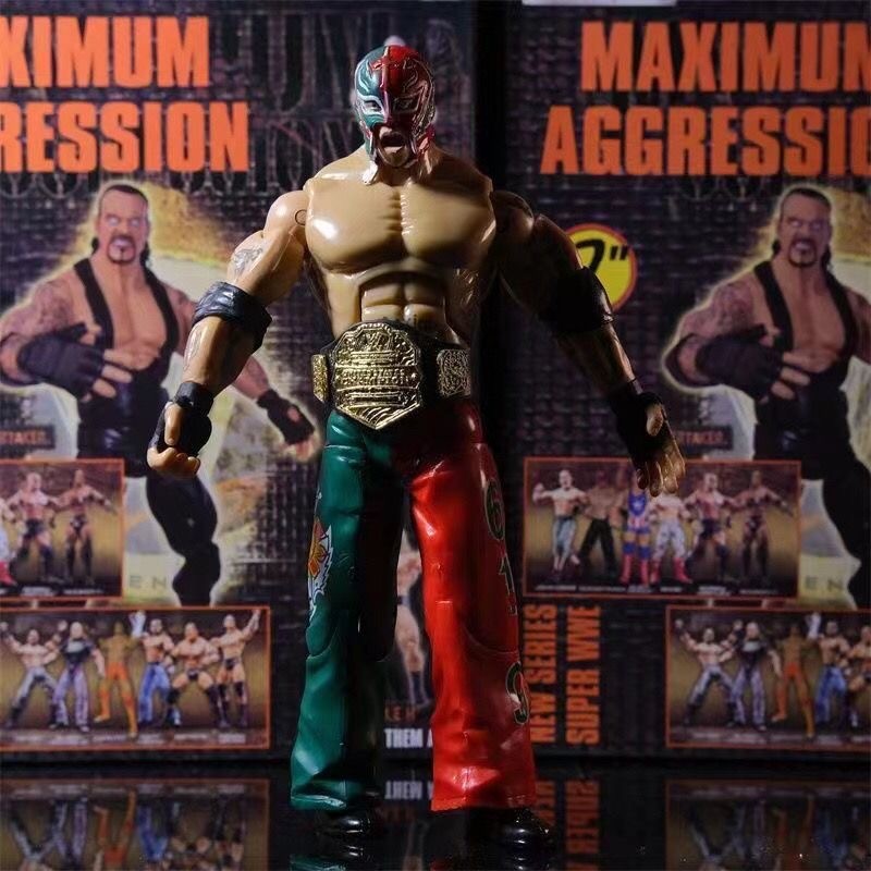 WWE Nhân vật hành động John Cena Phiên bản giới hạn - Búp bê đấu vật khớp di chuyển cổ điển, Đồ chơi