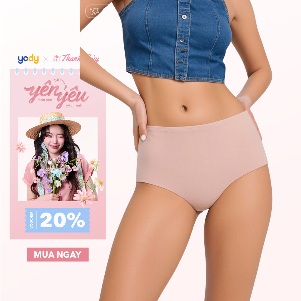 Combo 2 quần lót nữ seamless cạp ép trong dáng brief mềm mịn mềm mát WCUN25A034