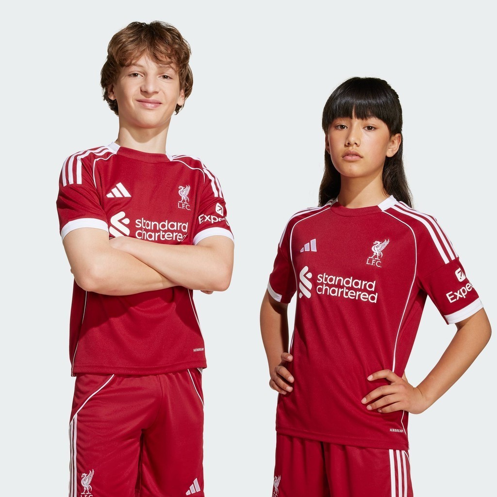 adidas Bóng đá Áo Đấu Sân Nhà Liverpool FC 25/26 Trẻ em Đỏ JV6436