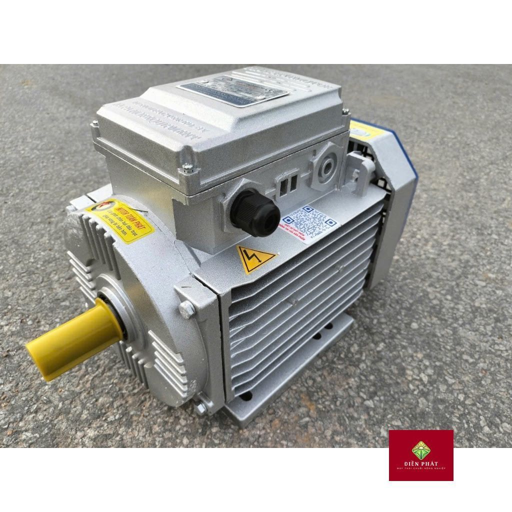Motor động cơ điện Toàn Phát 1 pha điện 220V công suất 3,5kw (5HP) tua chậm 1400v/p