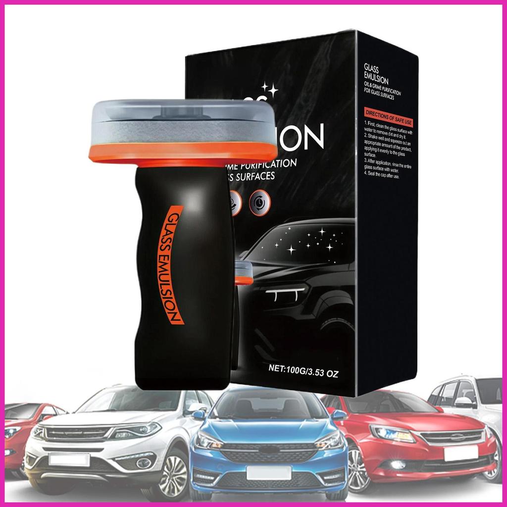 Tẩy màng dầu kính chắn gió 100g Chất làm sạch màng dầu kính chắn gió cho cửa sổ vân tay Chiếu hậu al