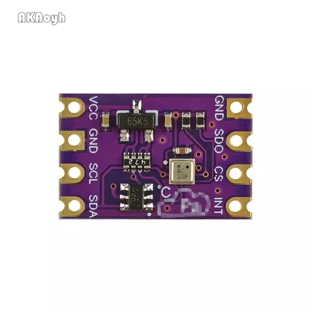 BMP580 Áp suất khí quyển chính xác cao Mô-đun cảm biến nhiệt độ mạnh IIC SPI Tương thích BME280 BMP3