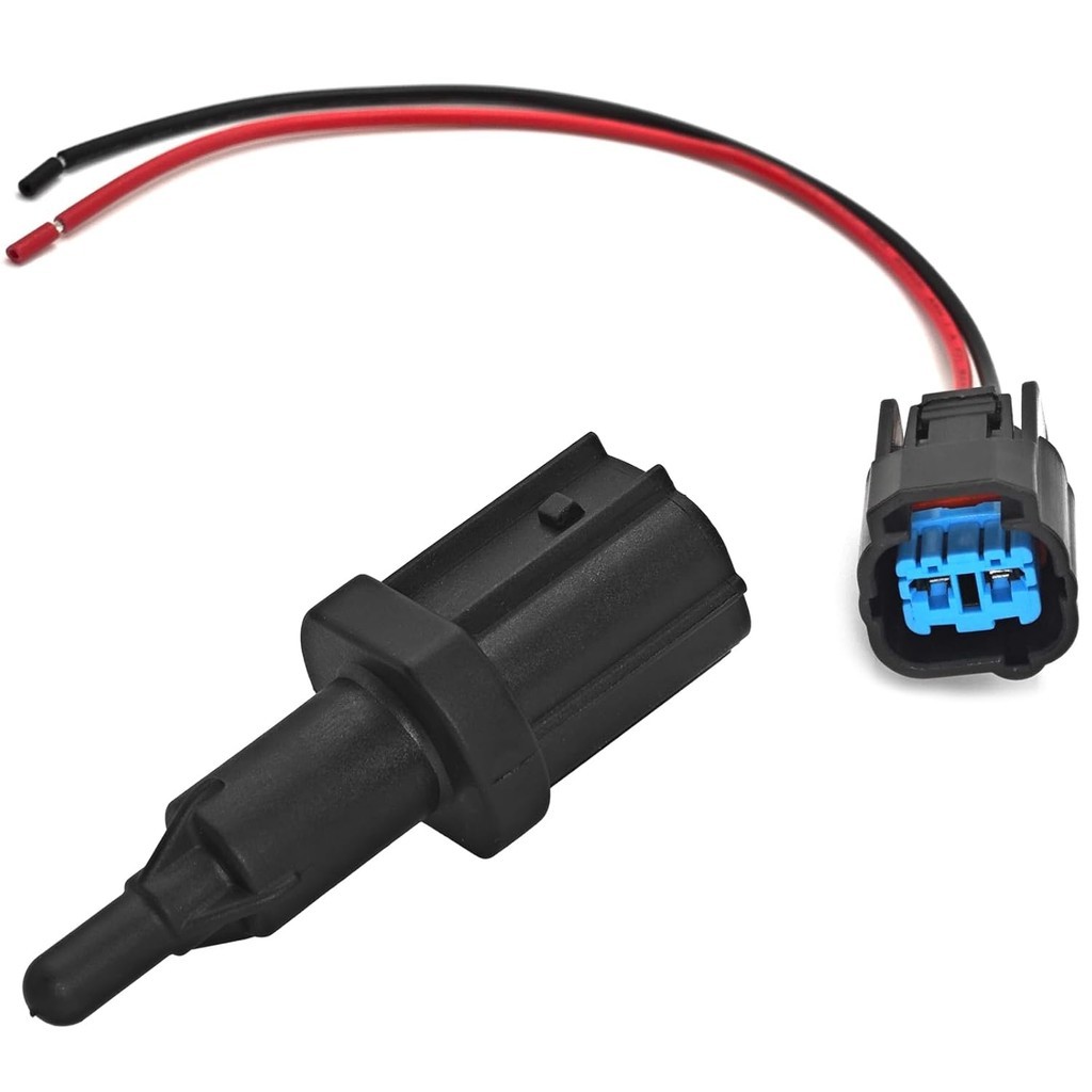 37880-P2A-004 Cảm biến nhiệt độ không khí có đầu nối Dây nịt đuôi lợn - Tương thích với Honda Civic,