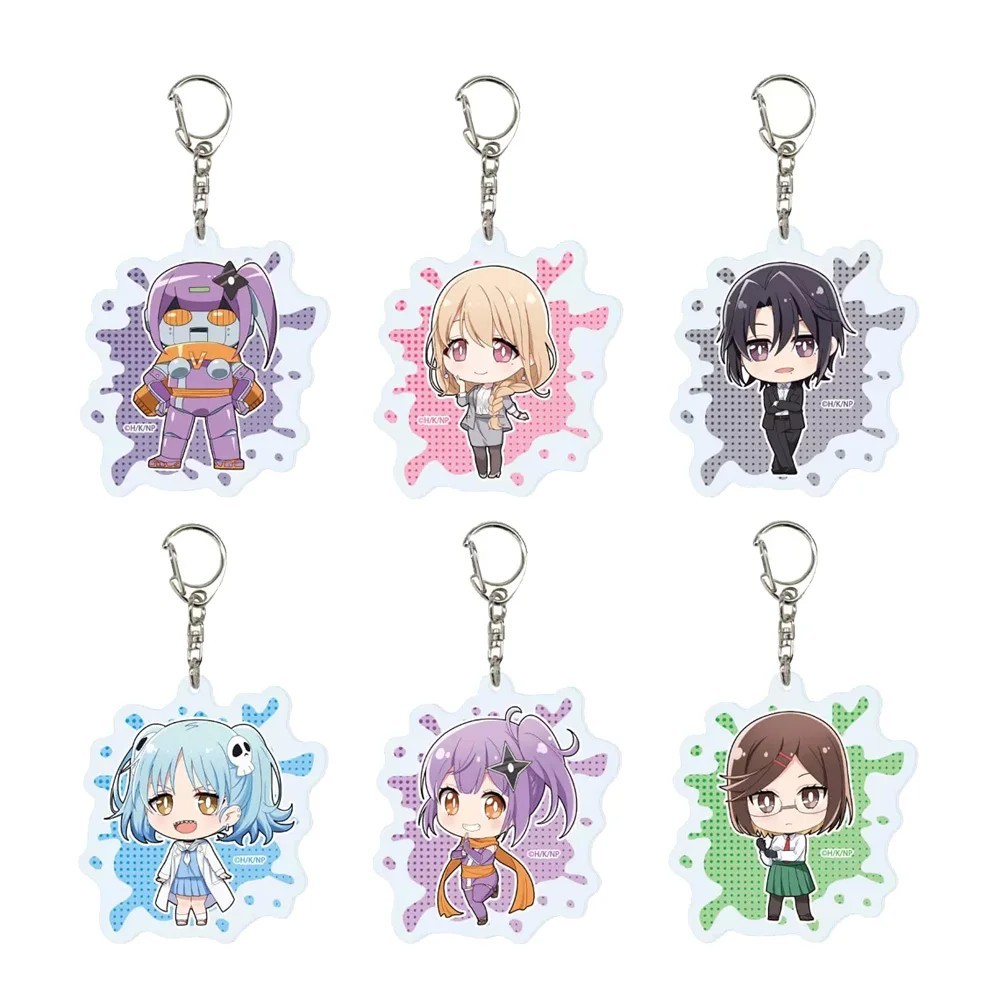 Móc khóa Anime A Ninja and an Assassin Under One Roof Satoko Konoha Marin Izutsumi Kuro Yuriko Acryl