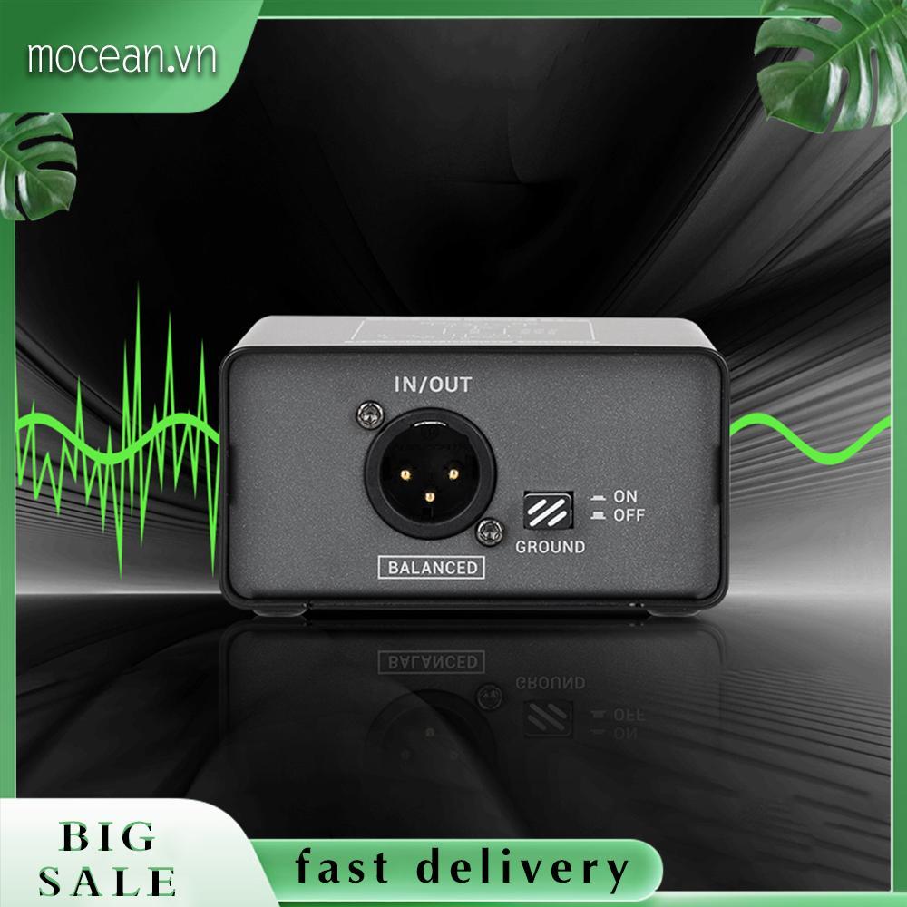 [mocean.vn] Bộ khử tiếng ồn dòng điện âm thanh với bộ lọc tiếng ồn âm thanh 3 giai đoạn để ghi âm Gi