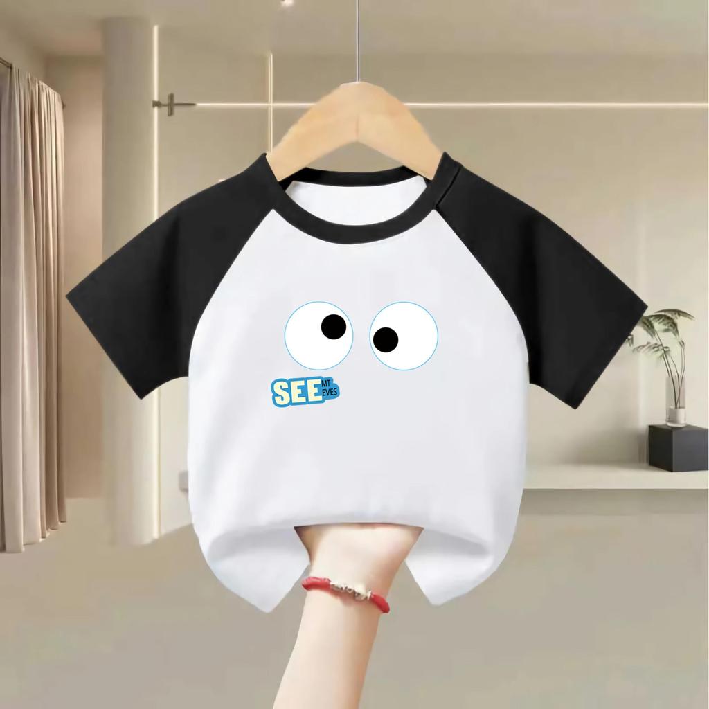 Form bé trai short-sleeve t-shirt, child round-neck, size up 1 small baby shirt.