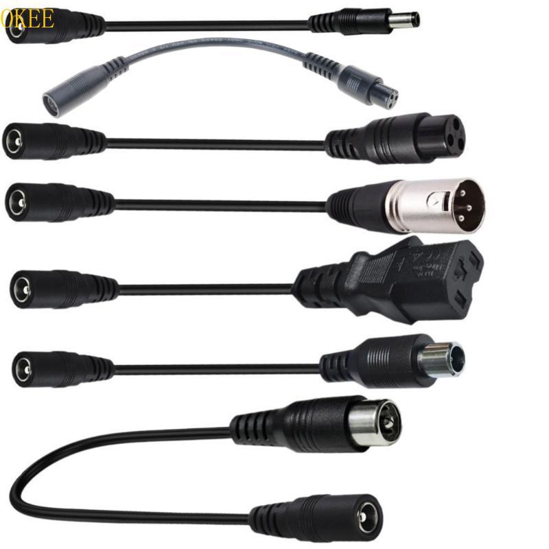 Copper Wire DC5521 Female to 3PIN Aviation Head Adapter Cable Converter Cord