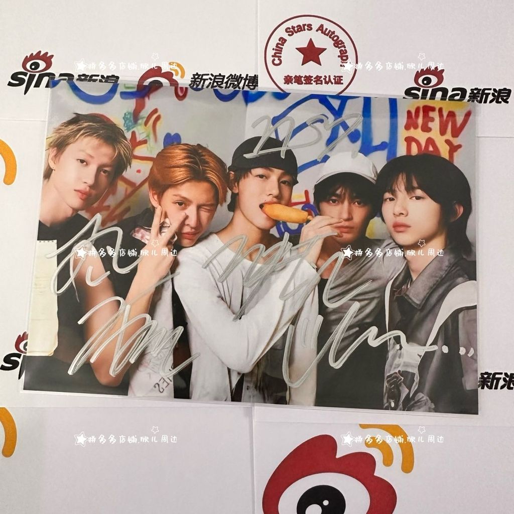 Nhóm CORTIS ký ảnh chữ ký Martin Nghiêm Thành, Triệu Vũ Phàm An, ảnh chữ ký 6 inch, ký thật nhé