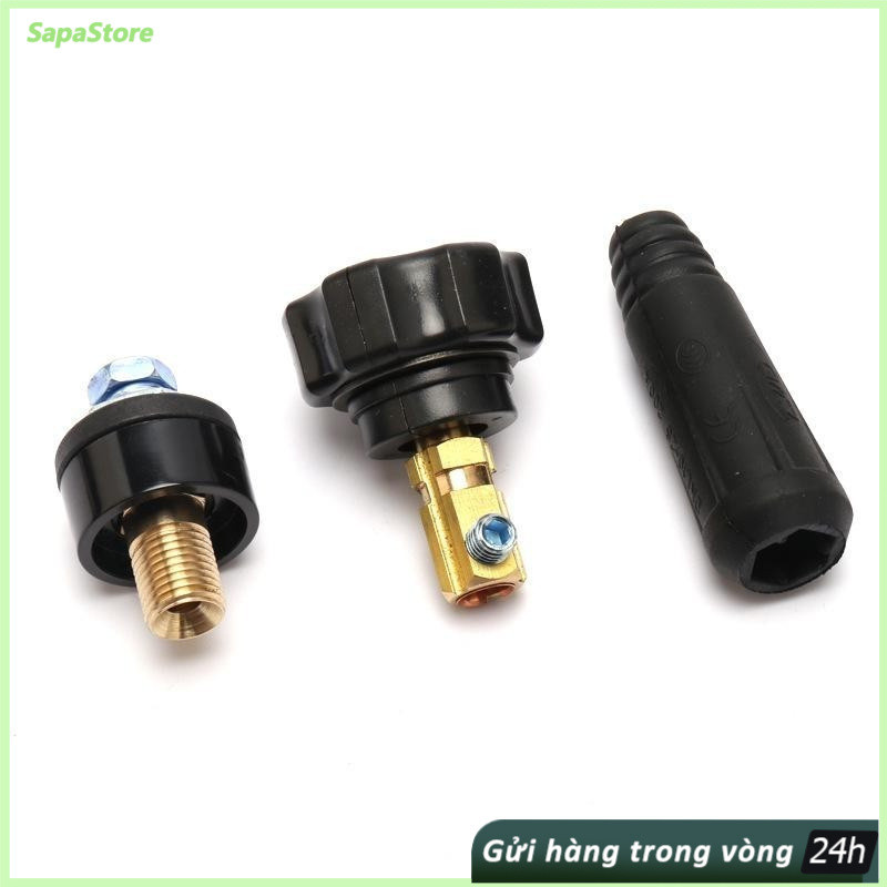 Cọc nối máy hàn kiểu Thái ren xoáy DKJ10-25 DKJ35-50 Bộ giắc máy hàn / Giắc máy hàn،Kết nối máy hàn 