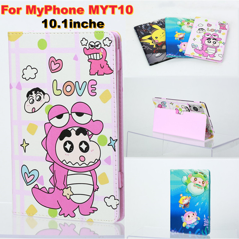 Dành Cho MyPhone MYT10 Máy Tính Bảng 10.1 "Inch Android 12.0 Nhẹ Hơn Mỏng Hơn Bao Da PU Flip Stand C