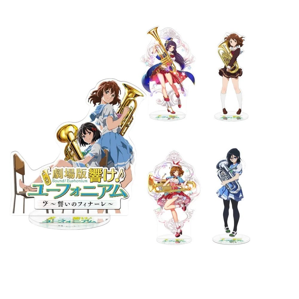 Standee Anime Hibike Euphonium mô hình mica acrylic trang trí bàn học nhân vật Sound Euphonium quà t