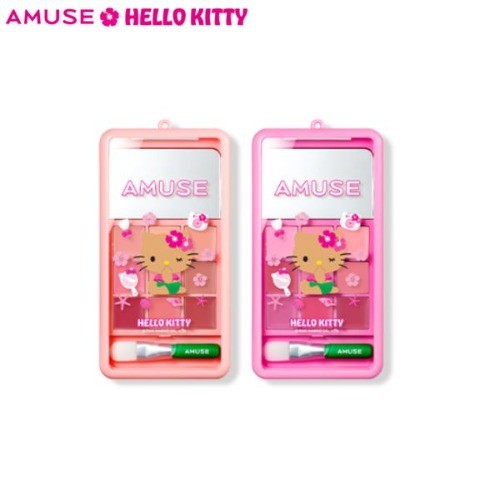 Bảng màu môi AMUSE 1ea [AMUSE x Tanning Hello Kitty] [Số lượng có hạn]