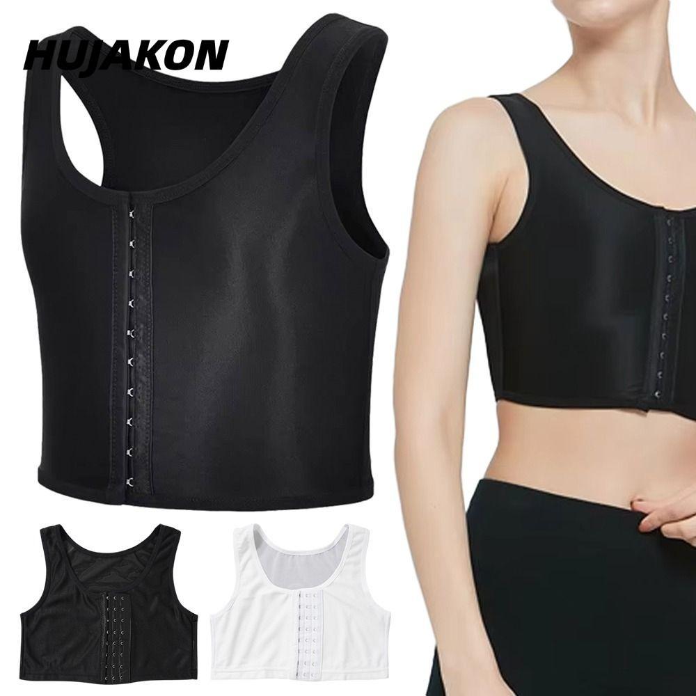 HUJAKON Corset Tank Top M-3XL, Chất Kết Dính, Phù Hợp Style Tomboy