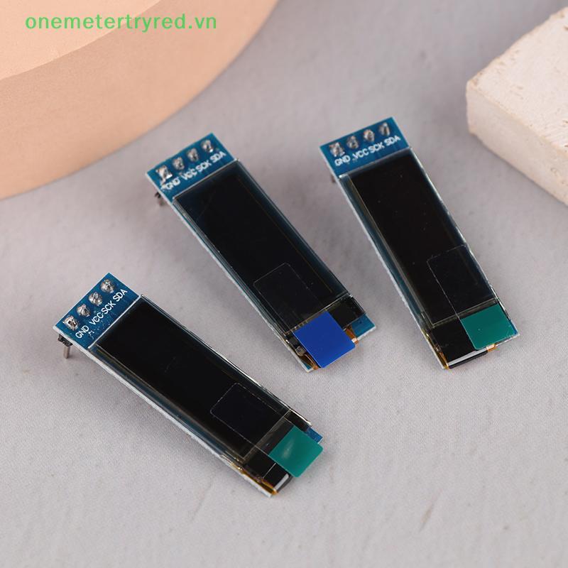 Metertryred 1 Mô-đun hiển thị OLED 0,91 Inch Trắng / xanh OLED 128X32 Màn hình LED LCD SSD1306 12832