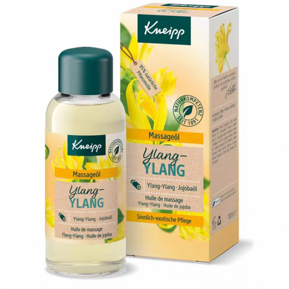 KNEIPP Ylang-Ylang Massage Oil Wild Rose Body Oil BIO REGENERATING 100ml