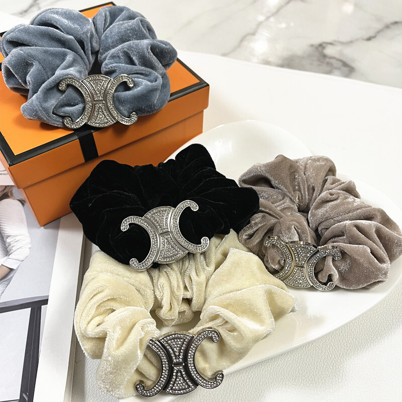 Dây buộc tóc đuôi ngựa cao Dây buộc tóc đen GUU3.16 GUUUU