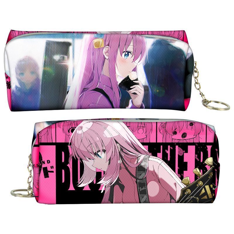 [Hộp đựng bút chì có giá trị cao] Lonely Rock Merchandise Goto Lonely Bocchi Sốt Anime Hộp đựng bút 