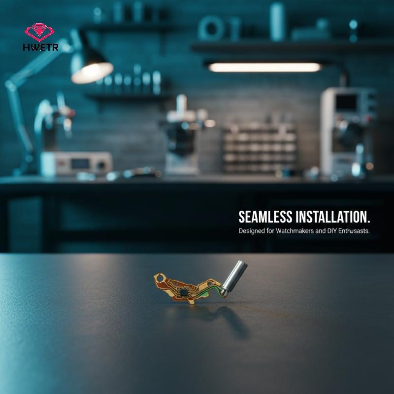 HWETR 1 Chiếc Đồng Hồ Thạch Anh Chuyển Động Bảng Mạch Phần Cho VX12 VX12E VX32 VX42 VX43 Phụ Kiện Ch