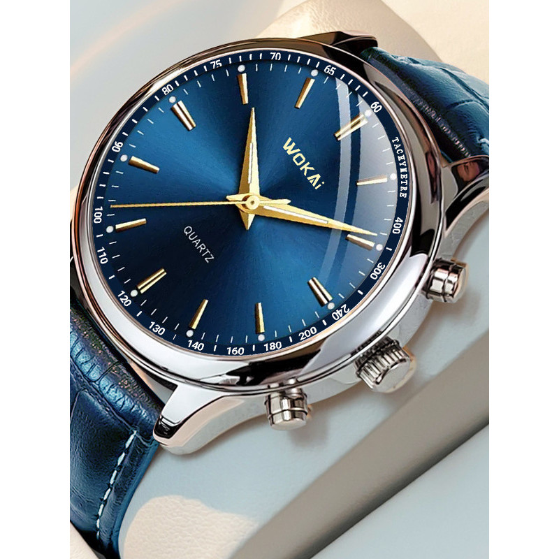 Mới wokai wokai Nam Kinh Doanh Thắt Lưng Thạch Anh Quà Tặng Học Sinh Đồng Hồ Thi Điện Tử