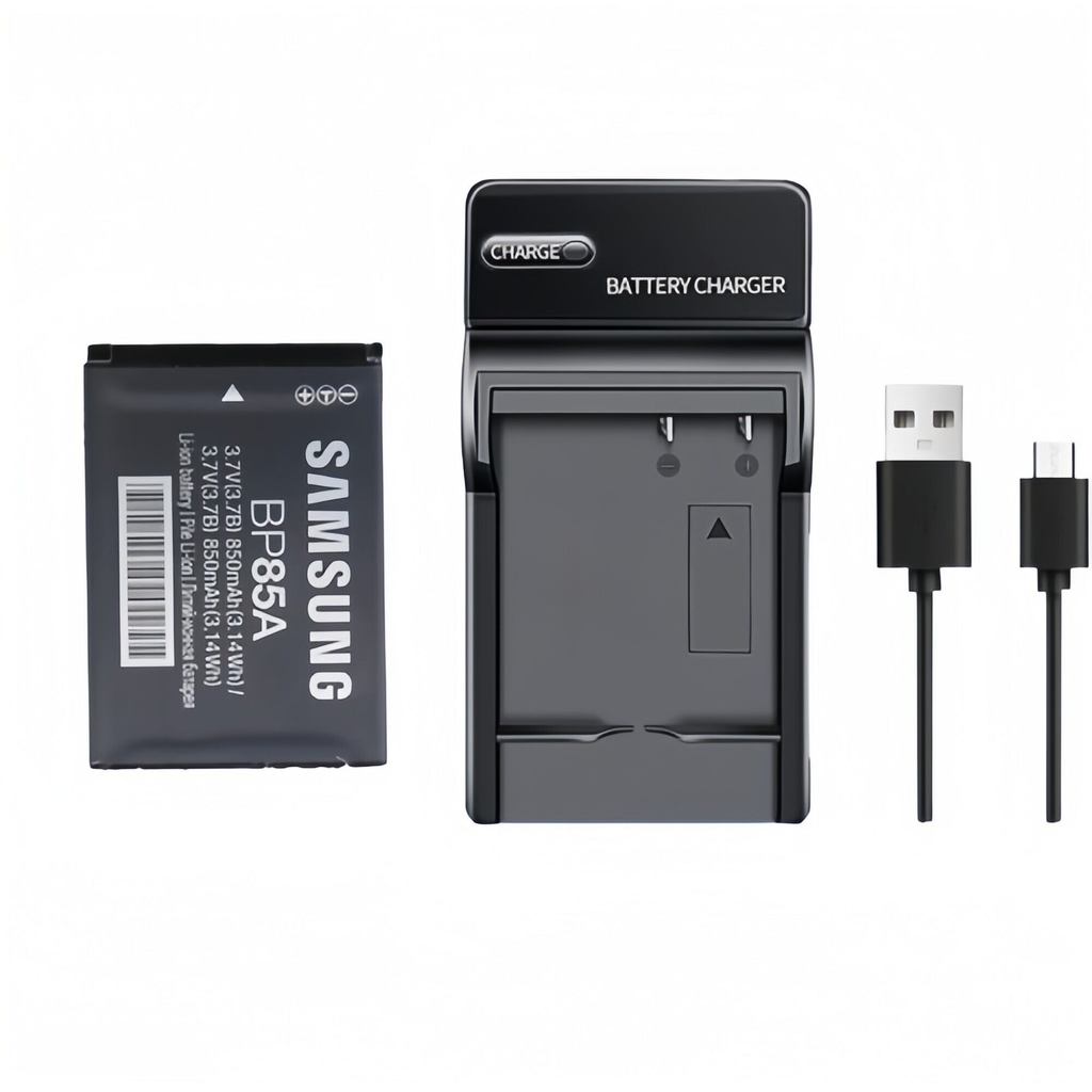 DÀNH CHO Pin Samsung BP85A camera Kỹ Thuật Số Samsung CCD PL210 SH100 WB210 ST200F ST201 Sạc Mới