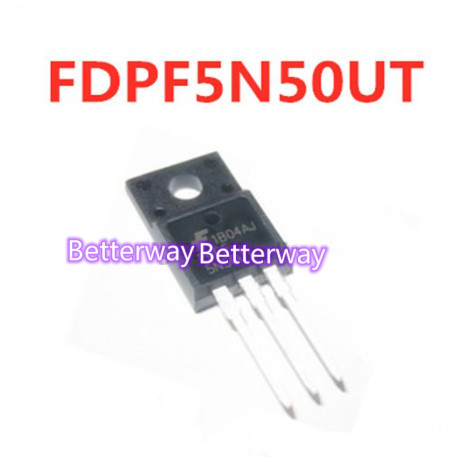 5 chiếc FDPF5N50UT TO-220F FDPF5N50 TO-220 5N50 5N50UT 5A 500V, đảm bảo chất lượng mới