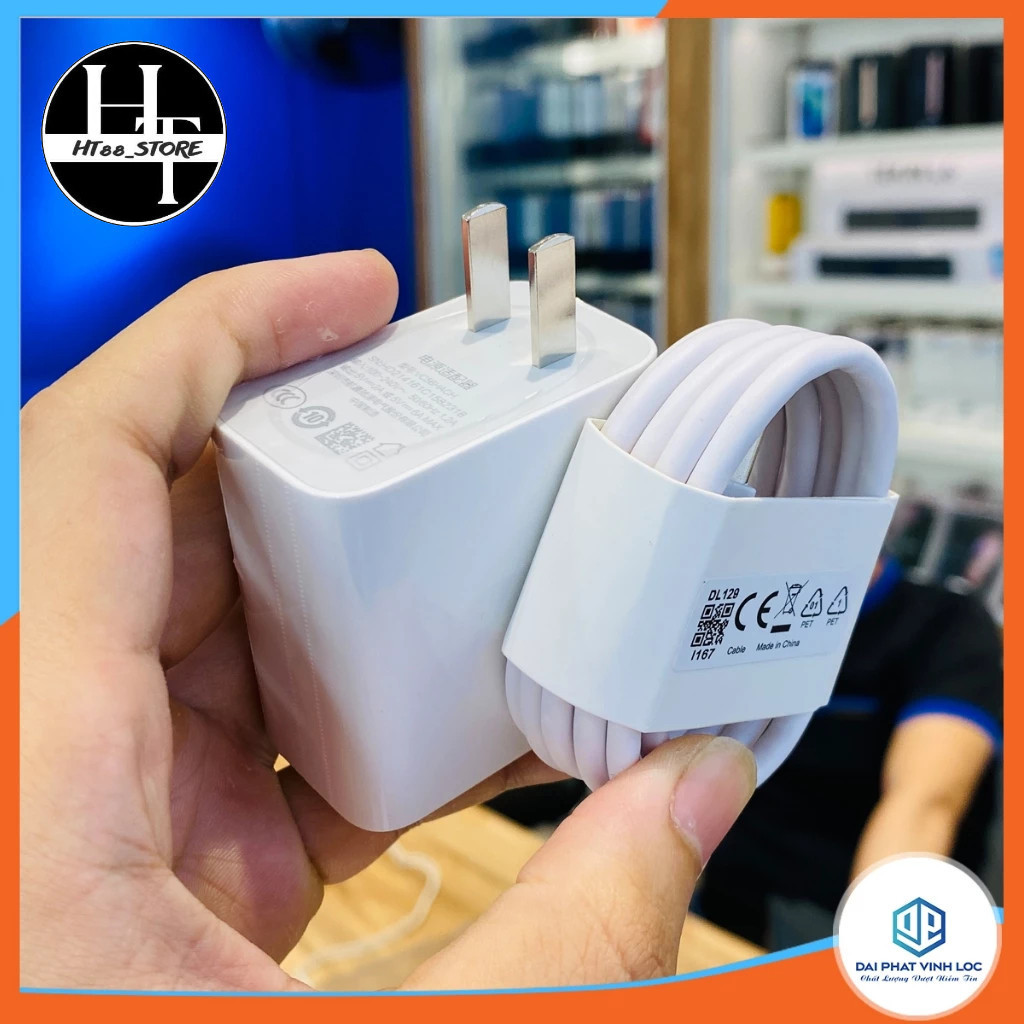 Sạc Điện Thoại Oppo Vooc 33w, Củ Sạc Nhanh Oppo Và Dây Sạc Nhanh 8A Oppo Bảo Hành 12T HT88_STORE