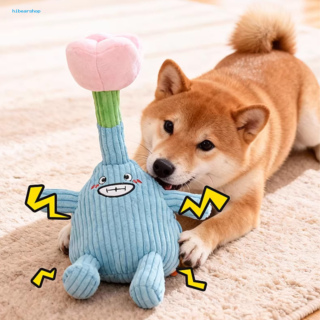 Đồ chơi nhai cho chó Mùa xuân Đồ chơi cho chó hoa Tulip sang trọng Đồ chơi cho chó con Đồ chơi nhai 