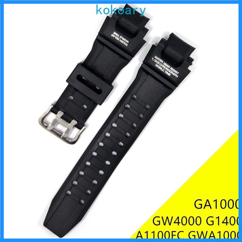 Dây đeo đồng hồ KOK PU cho GA-1000 GW-4000G-1400 GW-A1000 A1100FC GA1000 Dây đeo đồng hồ Vòng đeo ta