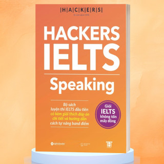 Sách - HACKERS IELTS: Speaking (Kèm file nghe, giải thích đáp án chi tiết) (Gamma Books)