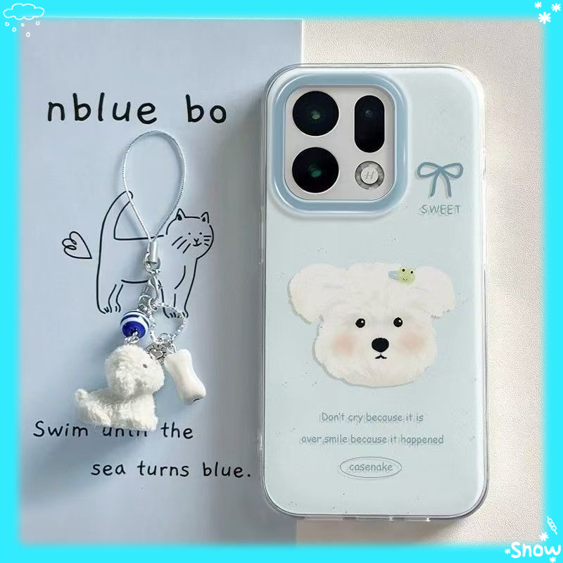 Kẹp Tóc Puppy Thích Hợp Cho OPPO Findx9 Pro Ốp Điện Thoại Findx9 / Findx8 Ultra / Findx8s Plus Có Mặ