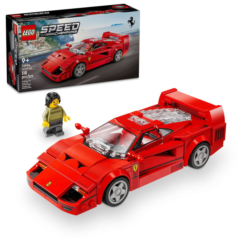 LEGO SPEED CHAMPIONS 76934 Đồ Chơi Lắp Ráp Siêu Xe Thể Thao Ferrari F40