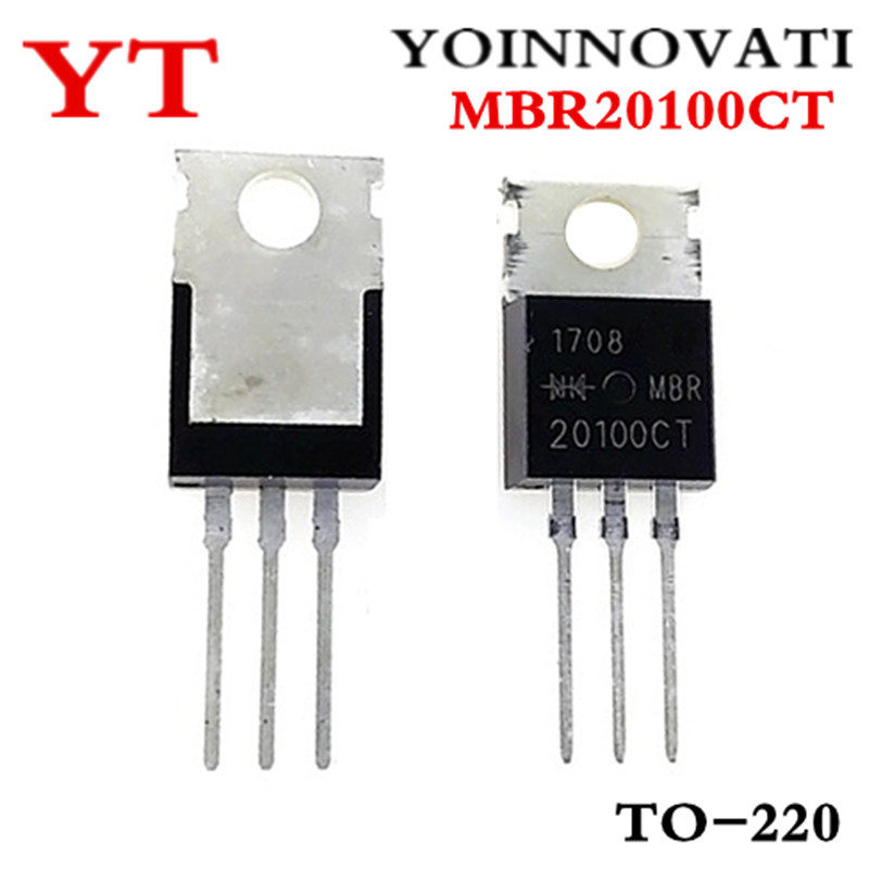10 Cái / lô MBR20100CT MBR20100 TO-220 IC Chất Lượng Tốt Nhất.