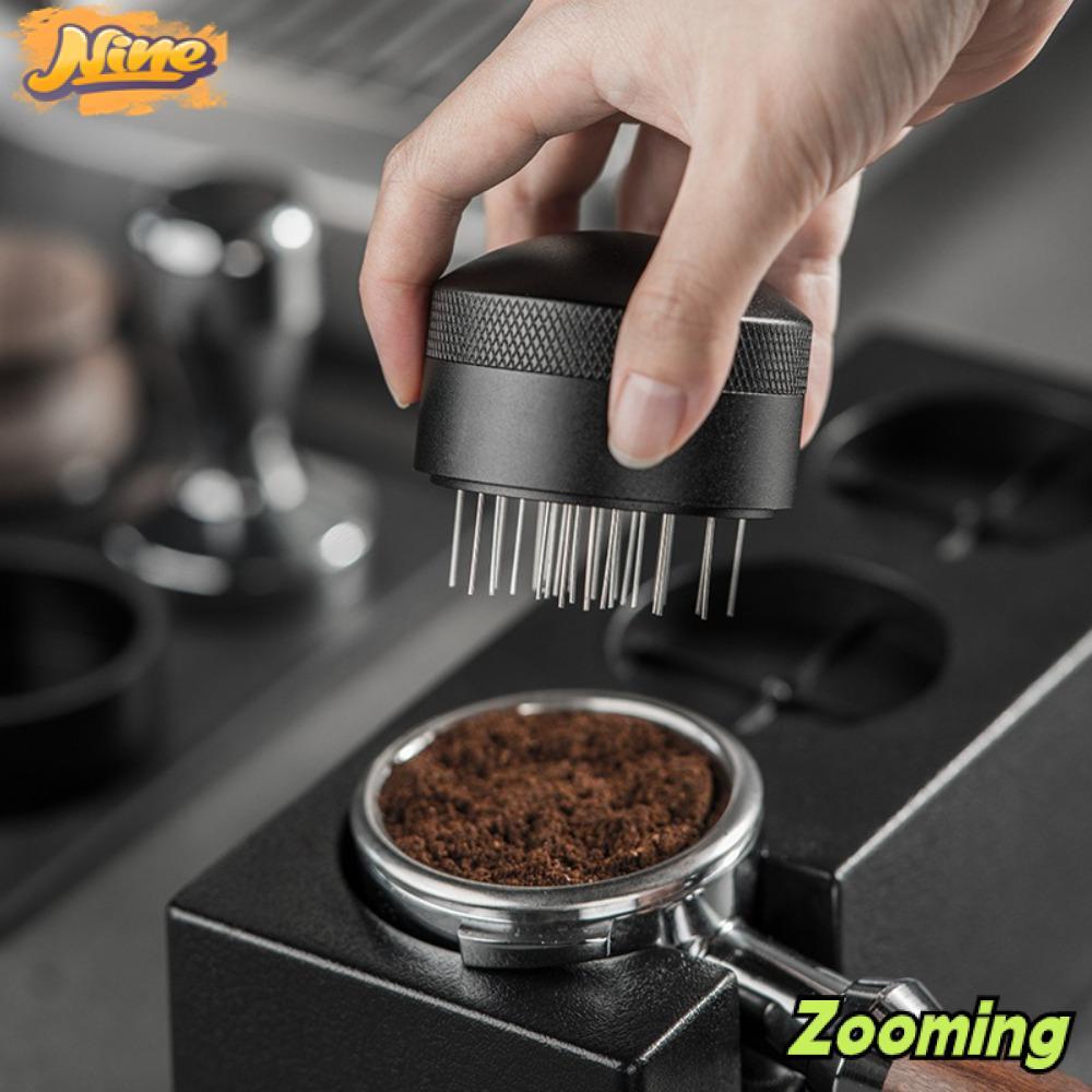Máy khuấy cà phê Espresso ZOOMING, WDT với cơ sở Máy phân phối kim Espresso, Đa năng 51 / 58mm 21 ki