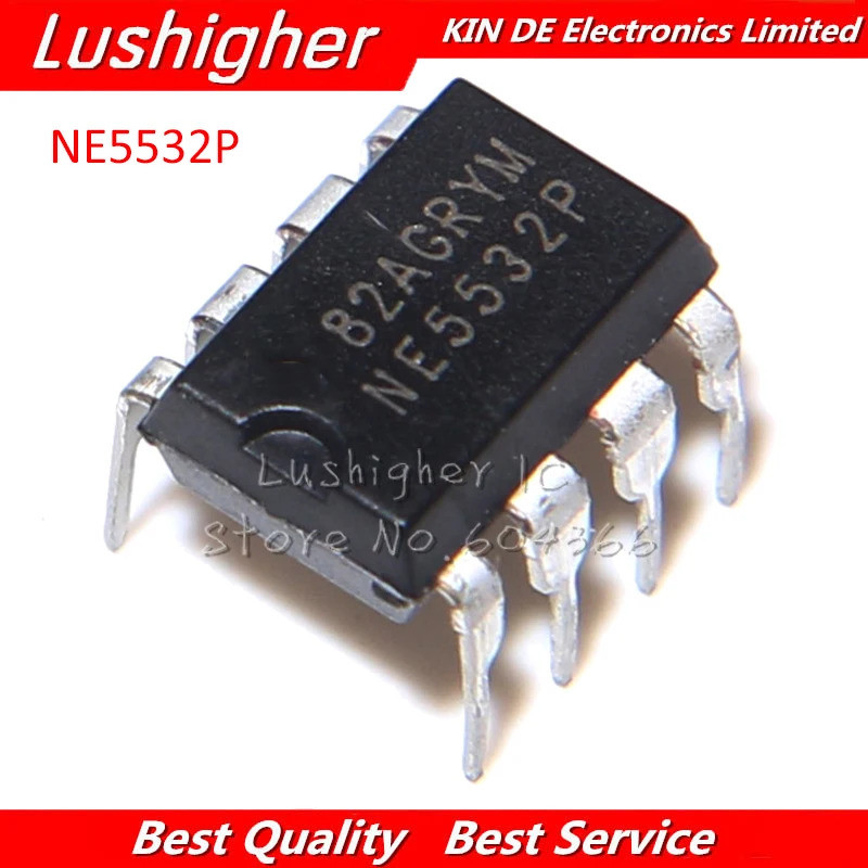 10 CÁI NE5532P DIP8 NE5532 DIP IC Mới Chính Hãng