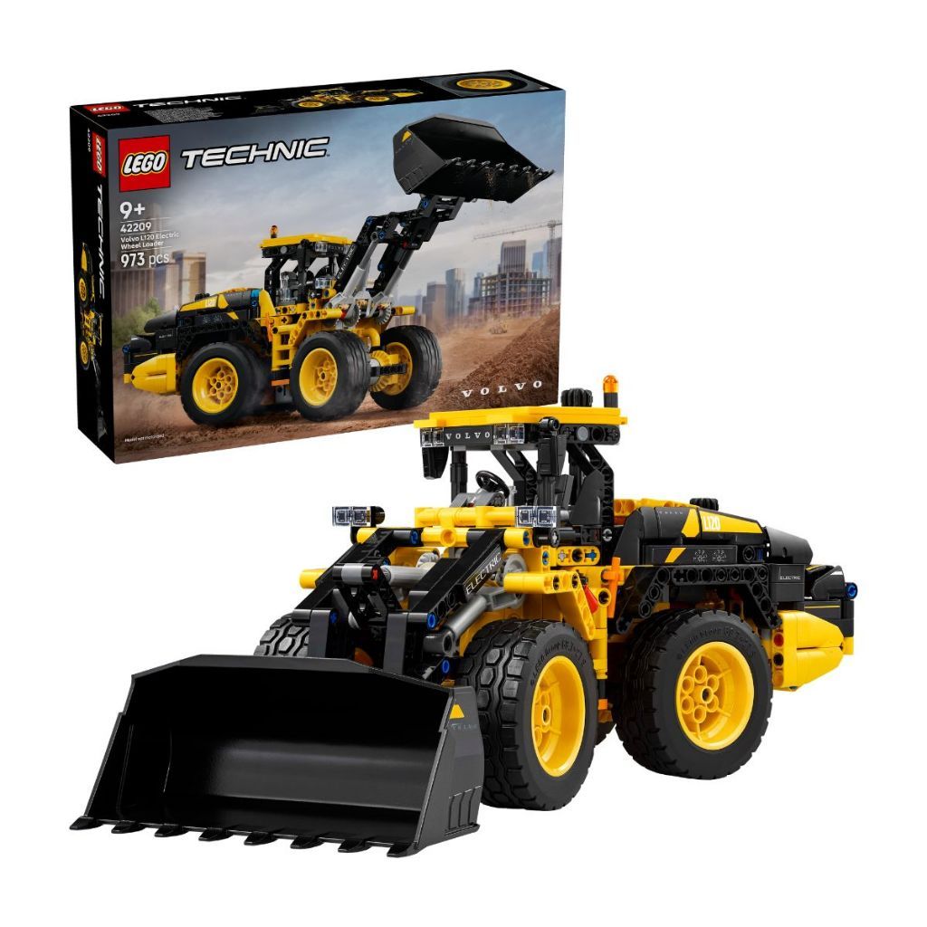 LEGO TECHNIC 42209 Đồ Chơi Lắp Ráp Xúc Lốp Điện Volvo L120