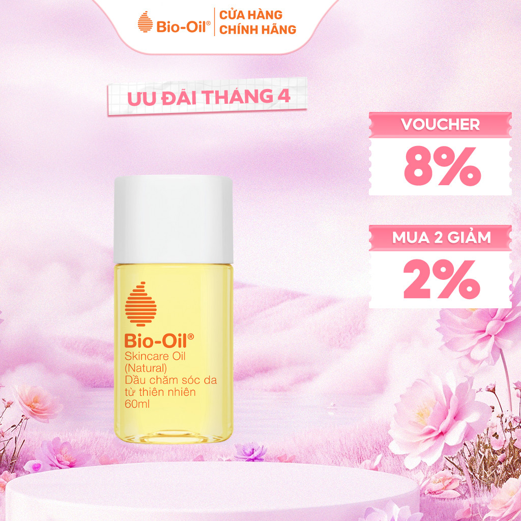 Dầu chăm sóc da từ Thiên Nhiên BIO-OIL SKINCARE OIL (NATURAL) 60ML