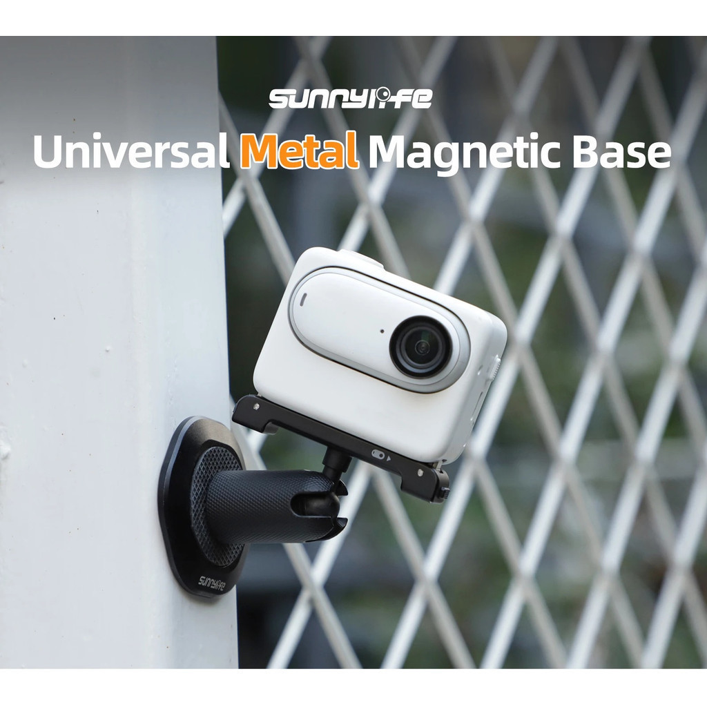 Đế hút từ tính kim loại đa năng cho OSMO 360 DJI Osmo Pocket 3 / Insta360 X5 / X4 / Go 3 / Go 3S / A
