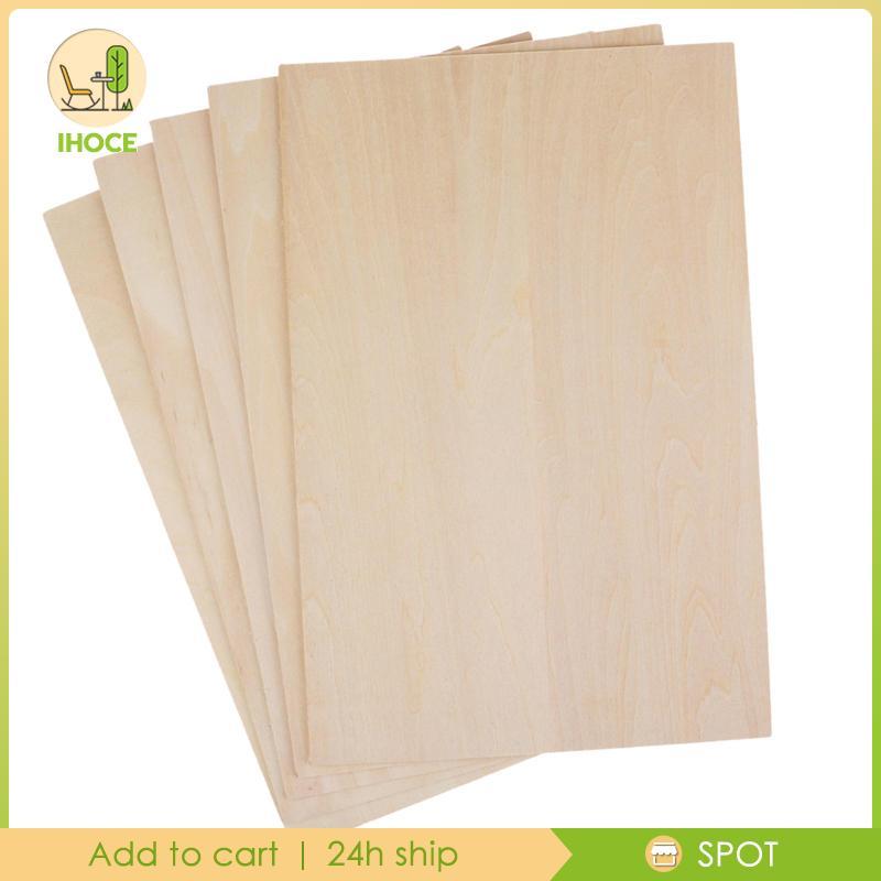 10 Tấm Gỗ Bảng Gỗ Chưa Hoàn Thành Bảng Gỗ Basswood Cho Thu Nhỏ