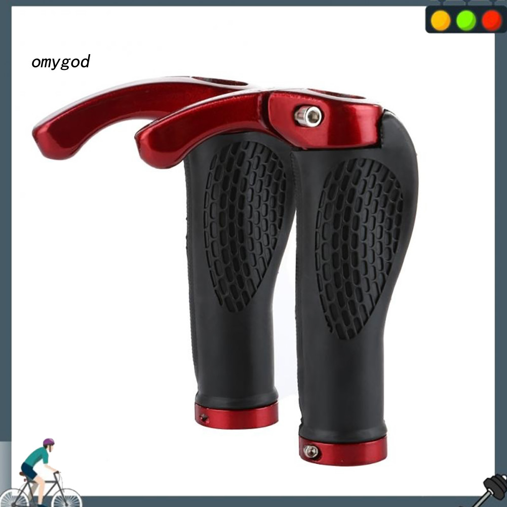 OMG Công Thái Học Đi Xe Đạp Xe Đạp Leo Núi Xe Đạp Chống Trơn Trượt Tay Cầm Khóa Cuối