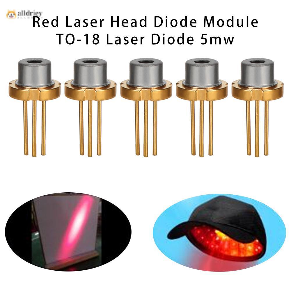 INTOONE 1 / 2 / 5 / 10 Mô-đun Diode 5mw 5MW Diode Laser TO-18 chất lượng cao