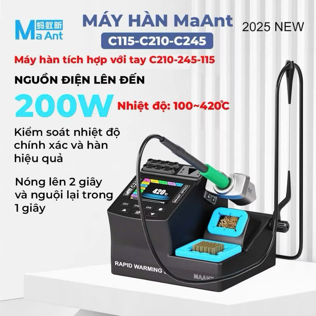 Máy Hàn MaAnt Speed C210 200W (tay hàn C210) KhoLK982