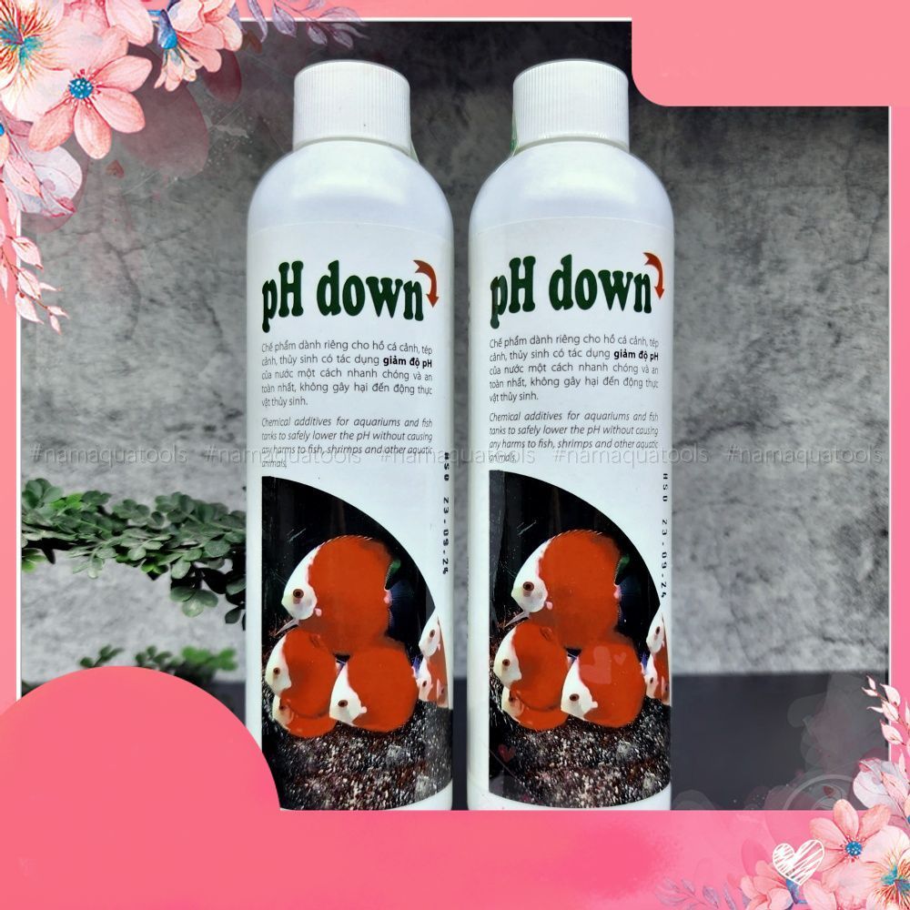 Dung dịch pH Down [thuysinh AZ] – Giảm độ pH an toàn cho hồ thuỷ sinh và cá cảnh .namaquatic