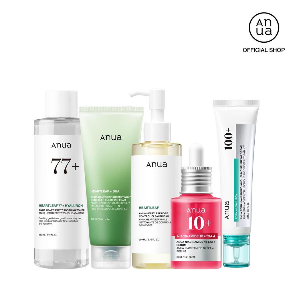 [Anua Official] Gói da thủy tinh Viral Ultimate | Cá hồi PDRN + Niacinamide + Làm sạch đôi + Mặt nạ 