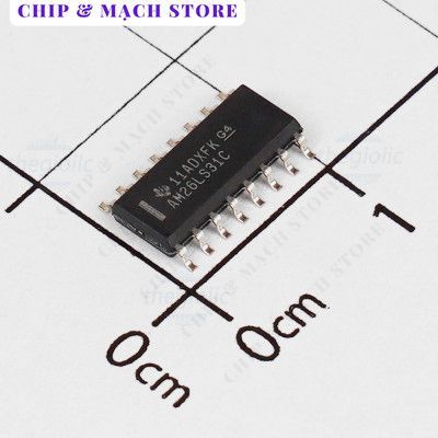 [2 Cái]- AM26LS31C Line Transmitter, 16-SOIC Chip & Mạch Store