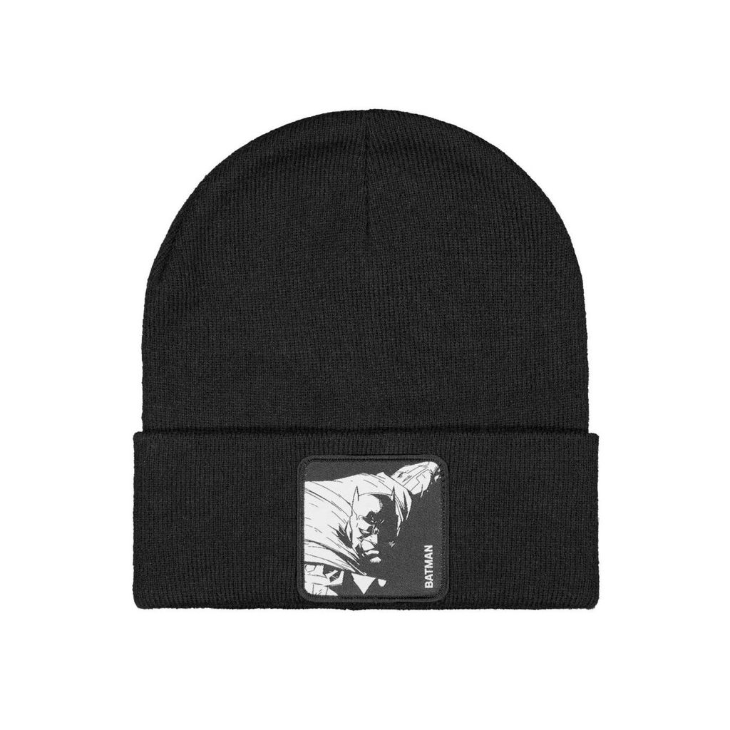 Capslab Dc Comics Batman Beanie Black Cuff