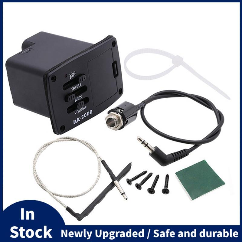 Xe Bán Tải UK-2000 Ukulele Mini Guitar Pickup 2 Ban Nhạc UK2000 EQ Equalizer Hệ Thống Cho Đàn Ukulel
