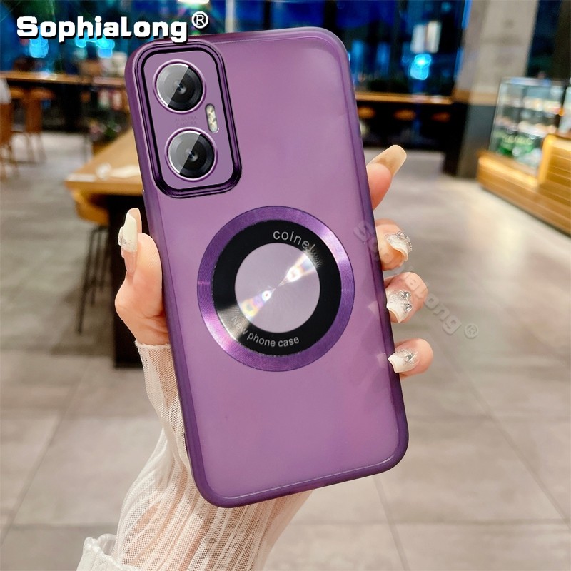 Màu Kẹo Mềm Trong Suốt Dành Cho Infinix Hot 20 4G X6726 X6726B X6726C Có Bảo Vệ Camera Haha Gương Từ